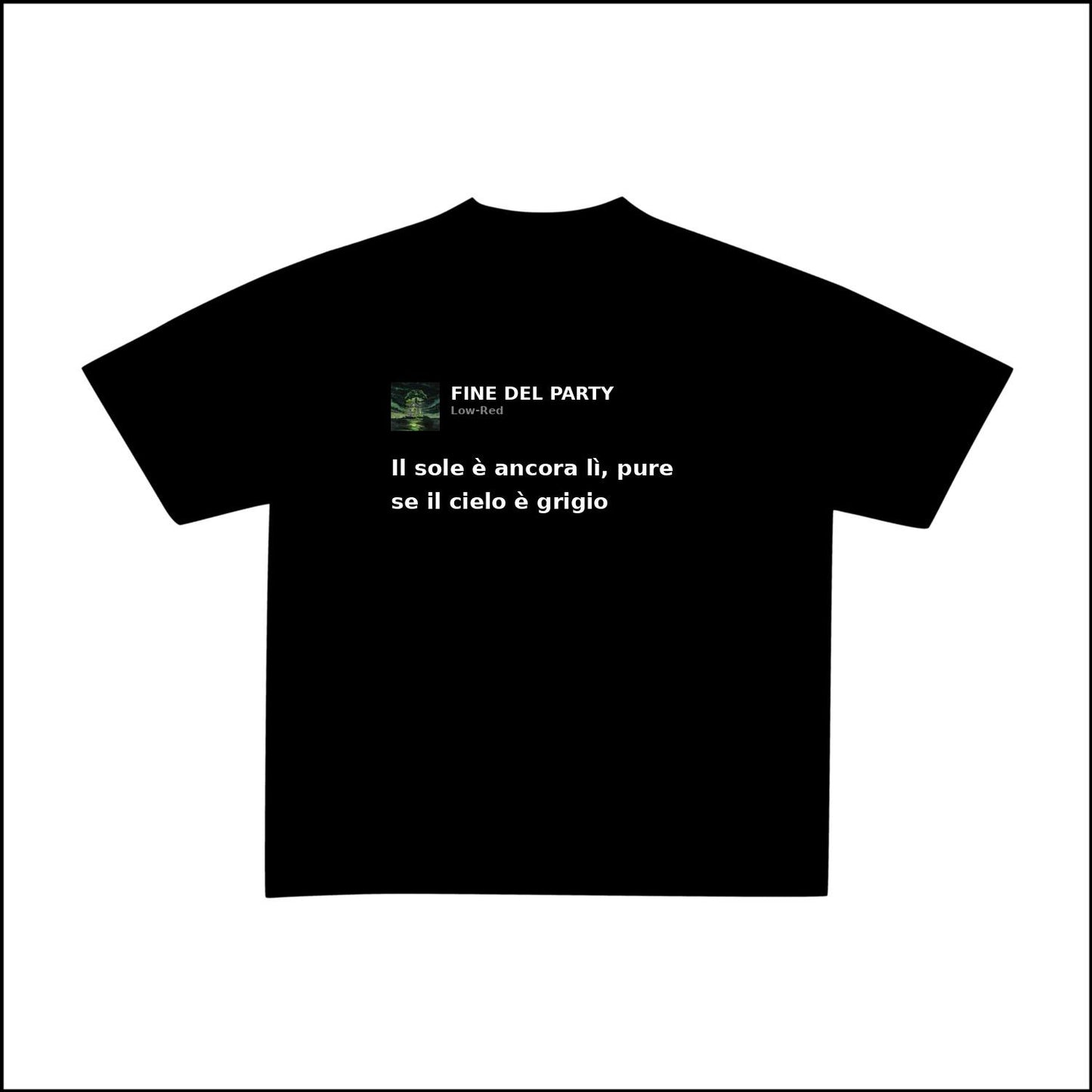 FINE DEL PARTY - LOW-RED