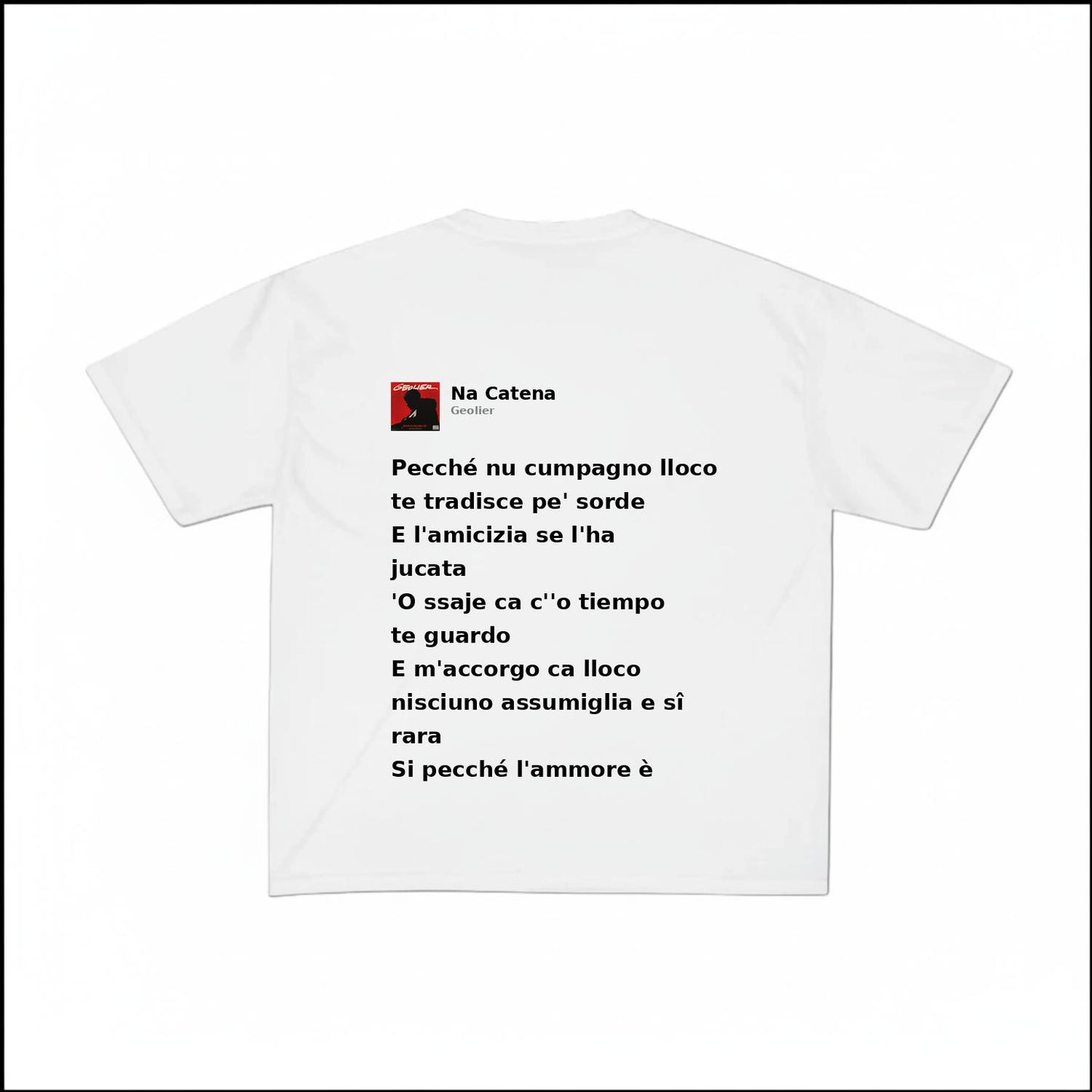 NA CATENA - GEOLIER