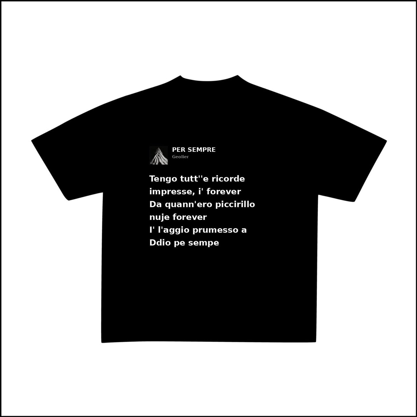 PER SEMPRE - GEOLIER