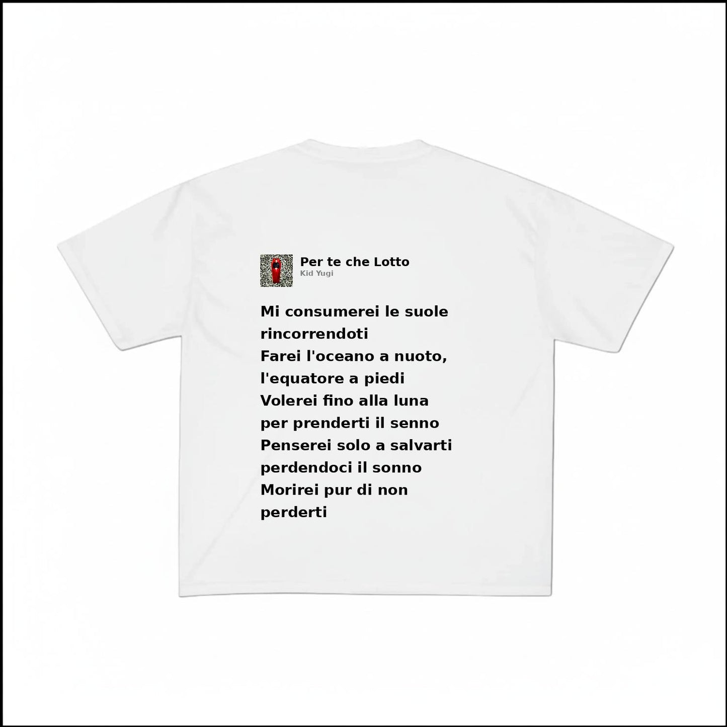 PER TE CHE LOTTO - KID YUGI