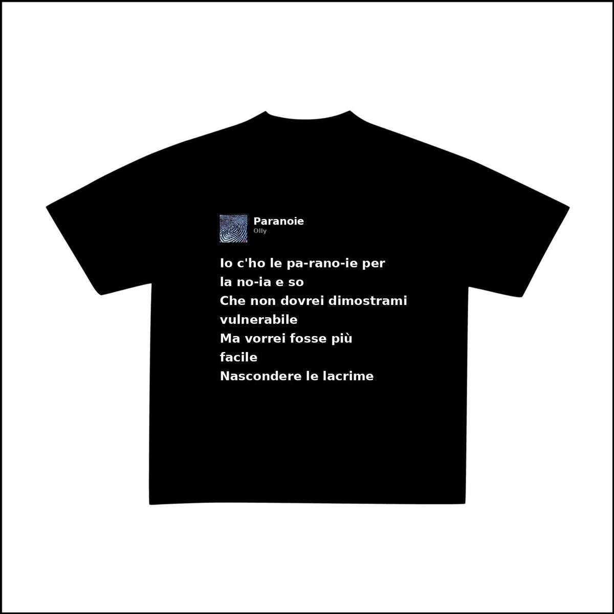 PARANOIE - OLLY