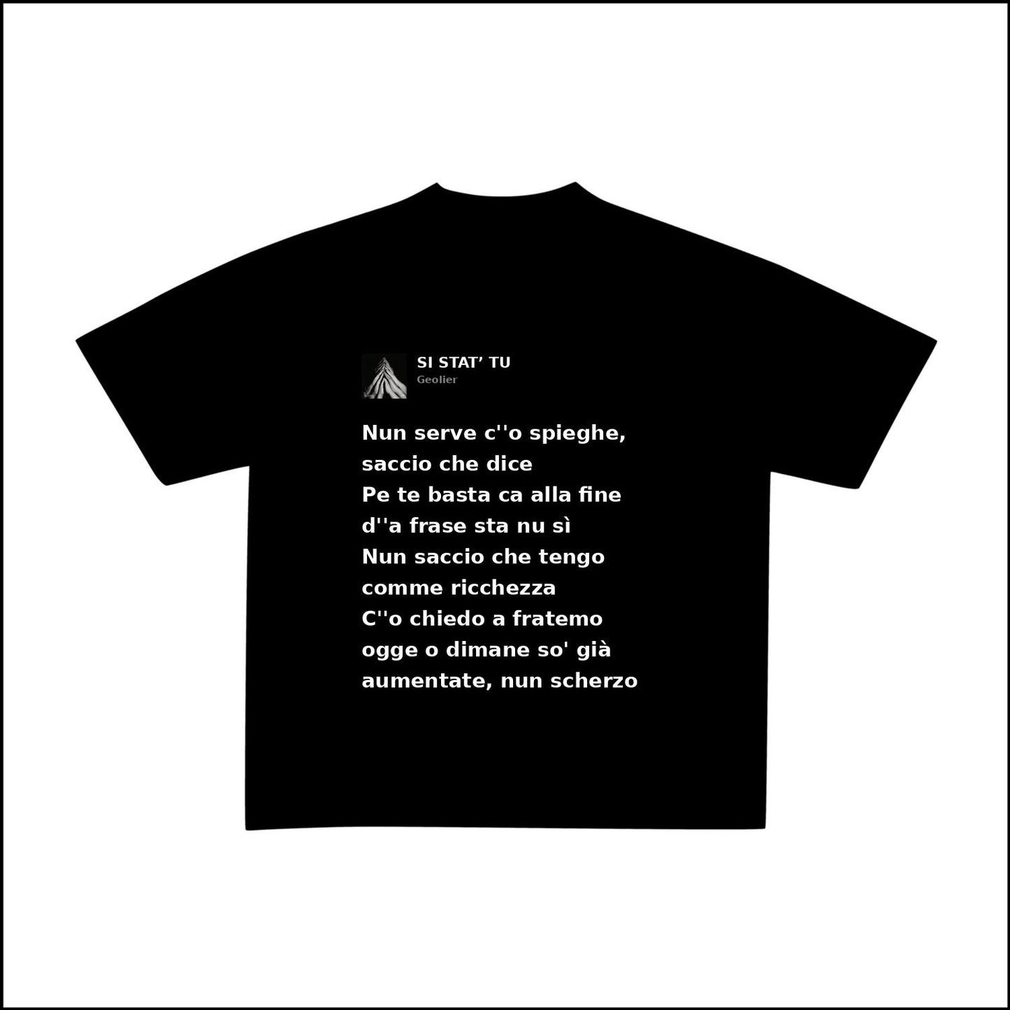 SI STAT’ TU - GEOLIER