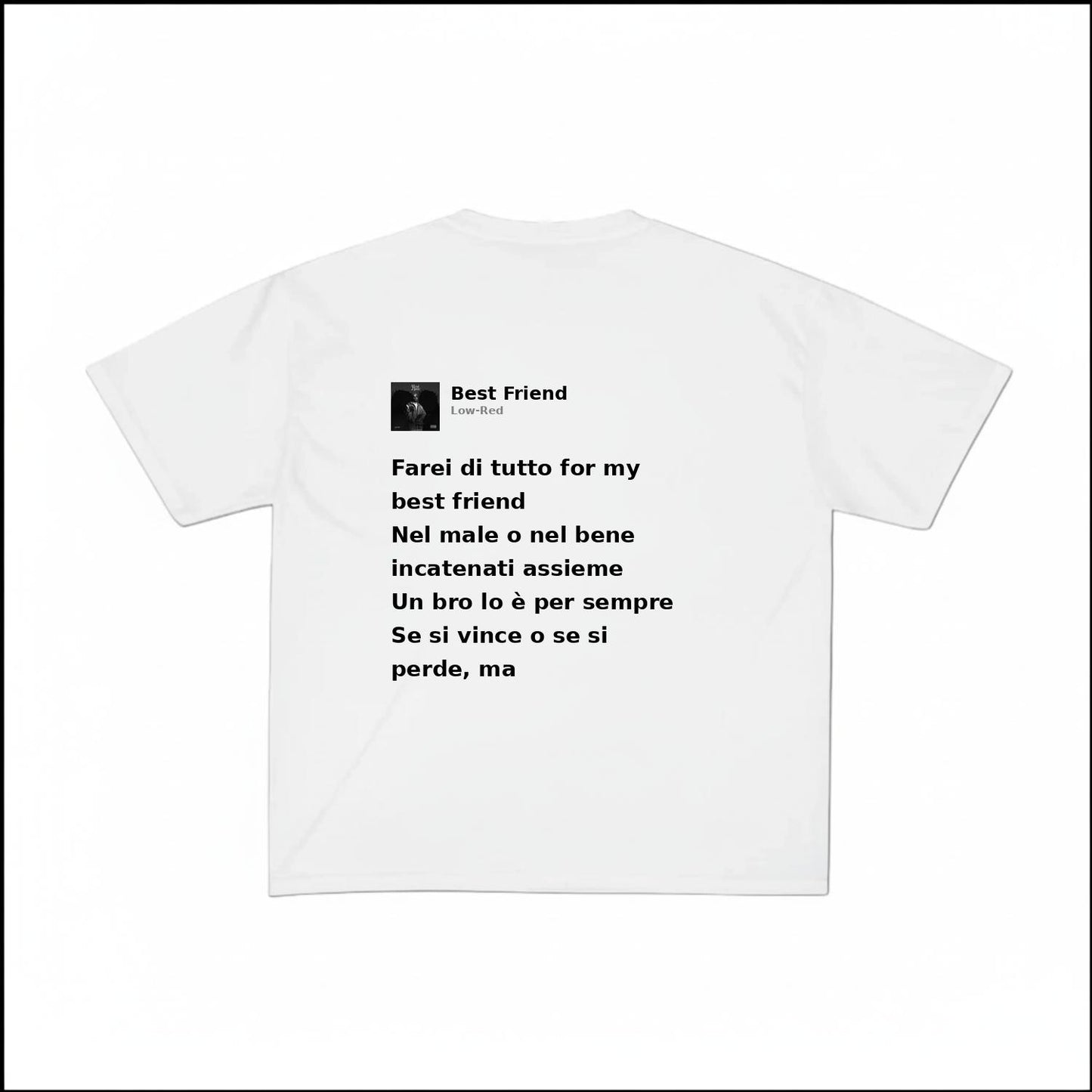 BEST FRIEND - LOW-RED