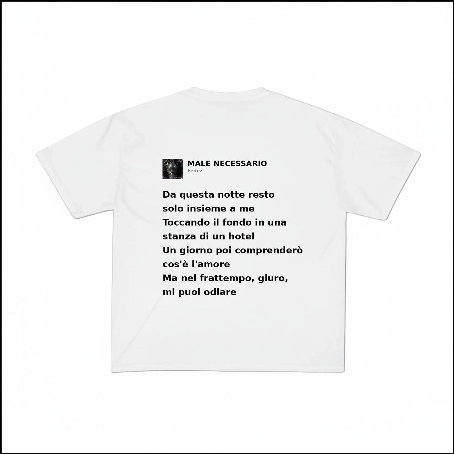 MALE NECESSARIO - FEDEZ