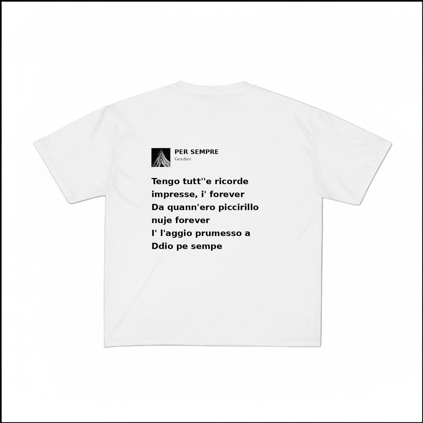PER SEMPRE - GEOLIER