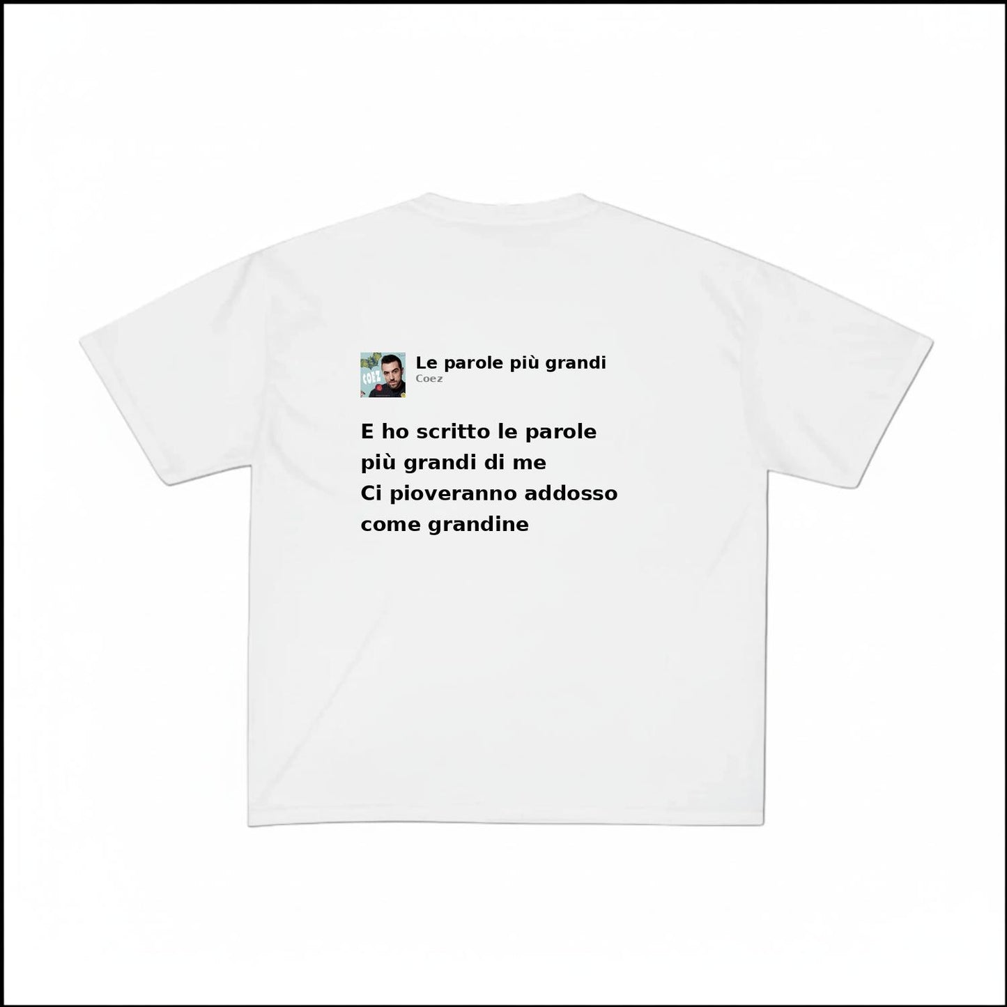 LE PAROLE PIÙ GRANDI - COEZ
