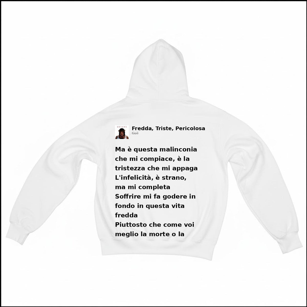 FREDDA, TRISTE, PERICOLOSA - GUÈ