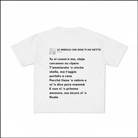 LE PAROLE CHE NON TI HO DETTO - LE-ONE