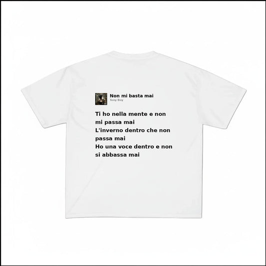 NON MI BASTA MAI - TONY BOY