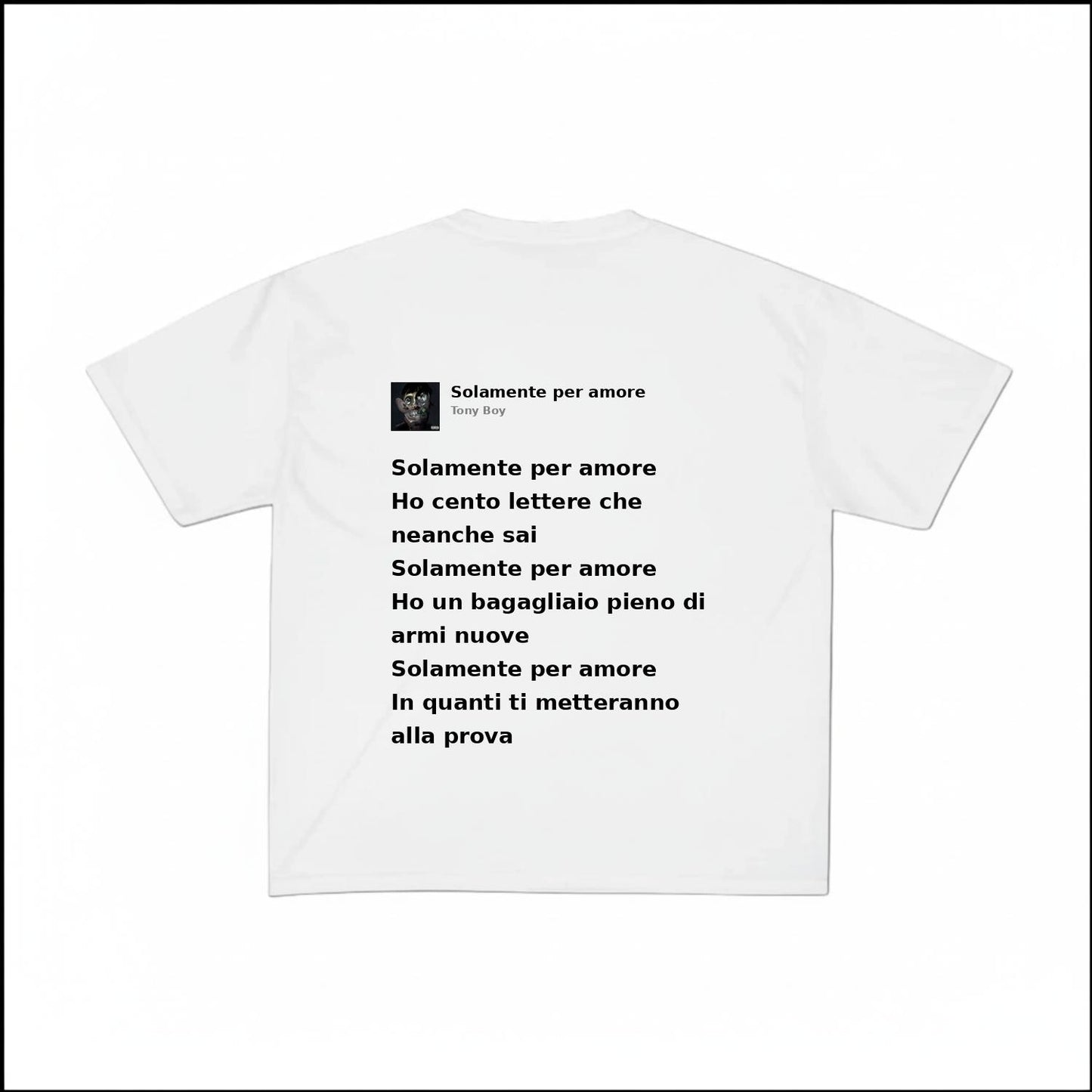 SOLAMENTE PER AMORE - TONY BOY